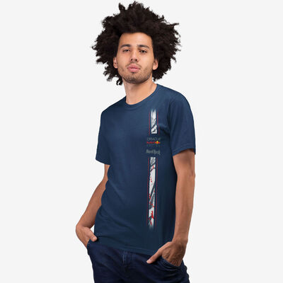 Red Bull F1 Racing Adult Fit Stripe Tee