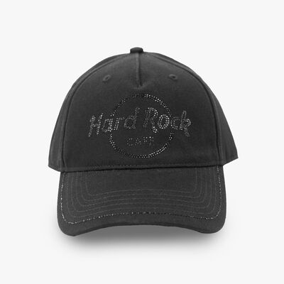 Bling Logo Trucker Hat in Black
