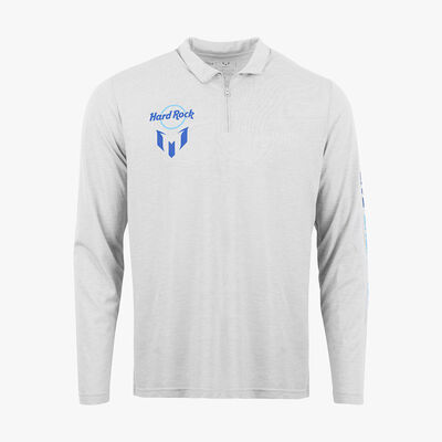 Messi x Hard Rock Grey Quarter Zip