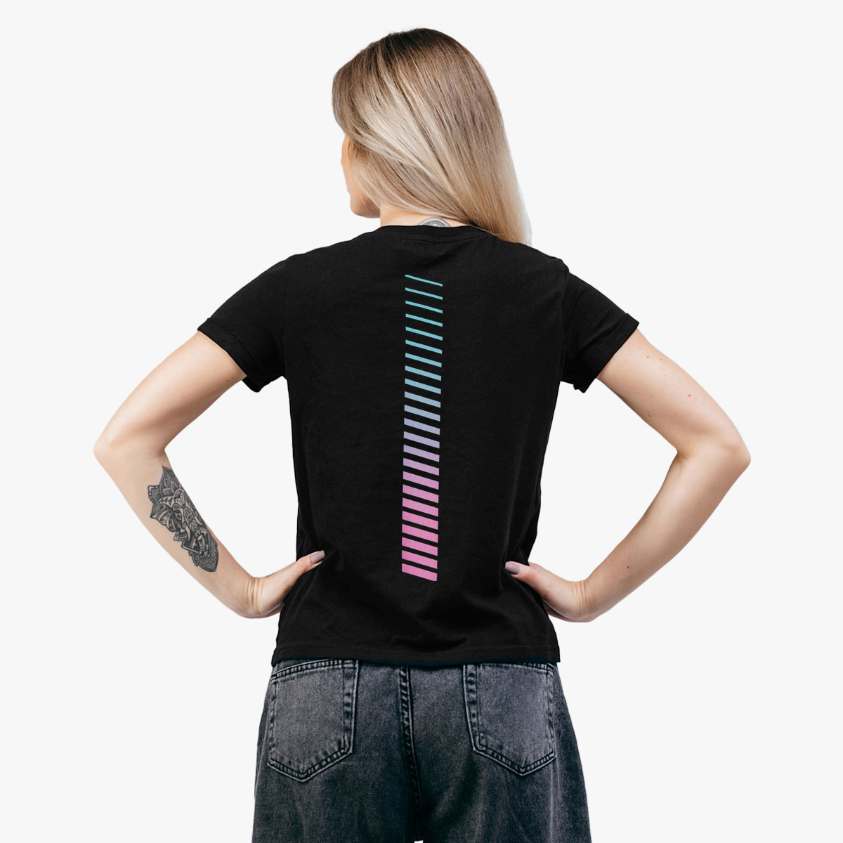 Oracle Red Bull  Racing Miami Stripe Tech Tee in Black image number 1